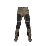 Arrak Men's Active Stretch Trousers Brown front durable, stretchy, with multiple pockets, water repellent.