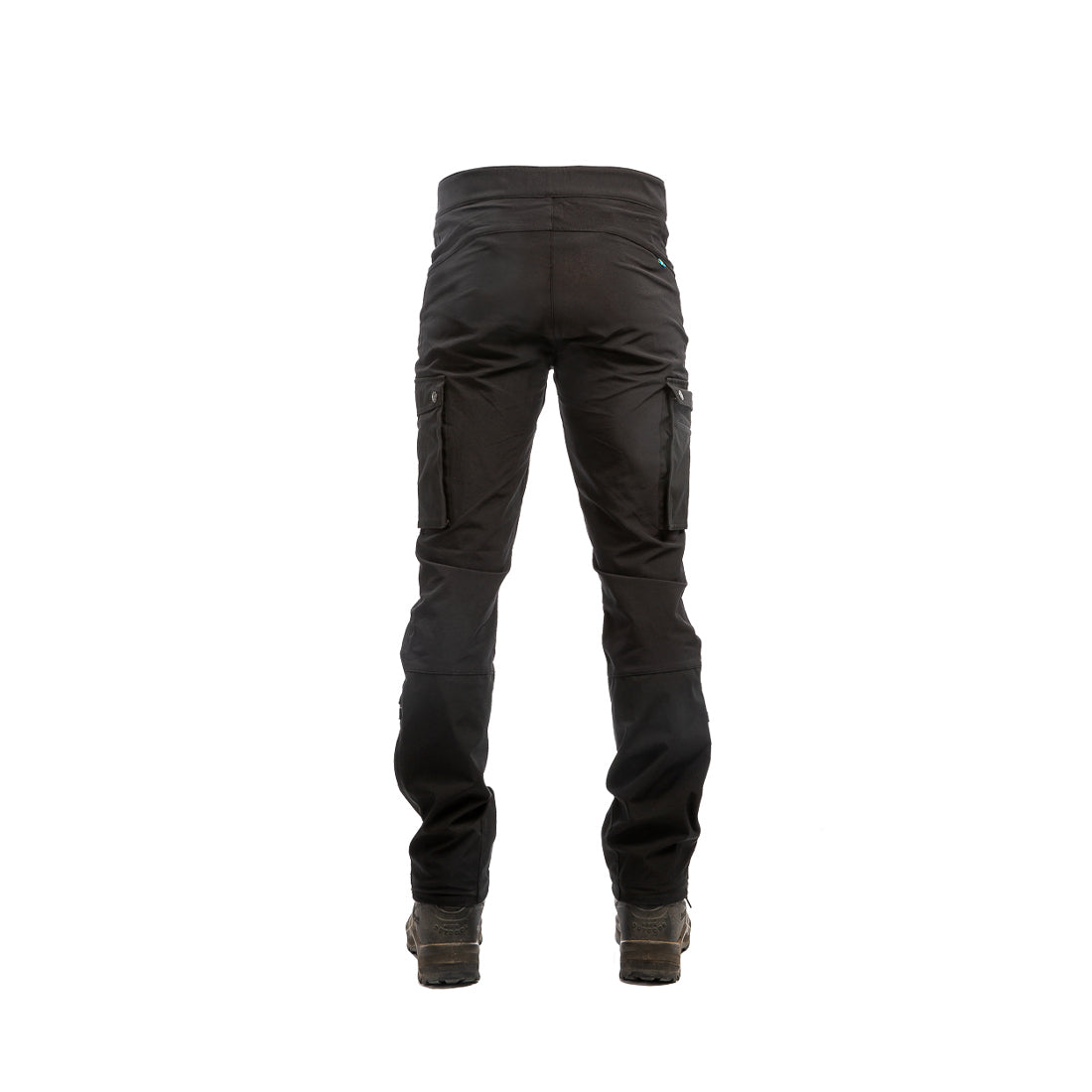 Arrak Men's Motion Flex Trousers Black back waterproof, stretchy, with multiple pockets, with belt.