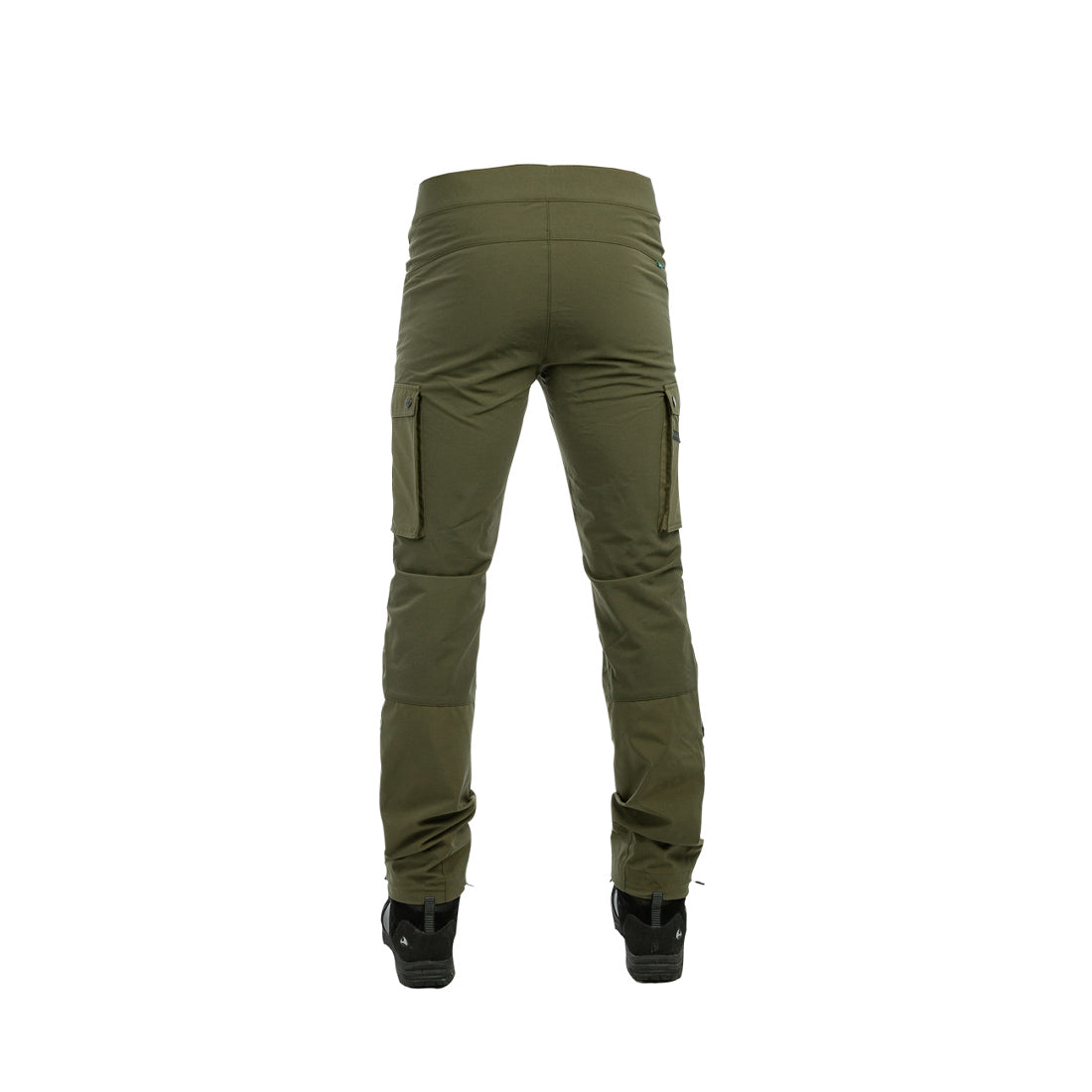 Arrak Men's Motion Flex Trousers Olive back waterproof, stretchy, with multiple pockets, with belt.
