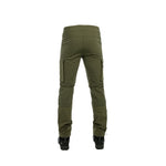 Arrak Men's Motion Flex Trousers Olive back waterproof, stretchy, with multiple pockets, with belt.