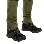 Arrak Men's Motion Flex Trousers Olive leg waterproof, stretchy, with multiple pockets, with belt.