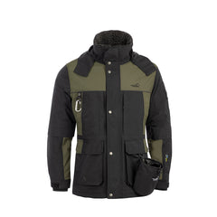 Arrak Men's Original Jacket Olive Front with multiple pockets, waterproof for the outdoor dog owner