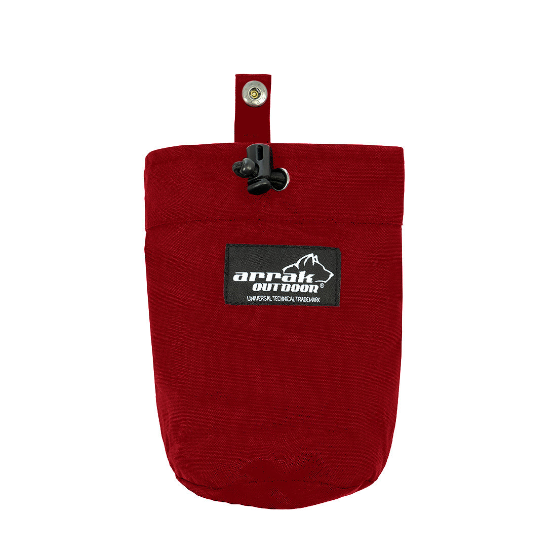 Arrak Men's Original Jacket Red Gray Treat Pouch waterproof for the outdoor dog owner