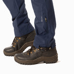 Arrak Men's Quick Dry Trousers Navy leg waterproof, stretchy, with multiple pockets.