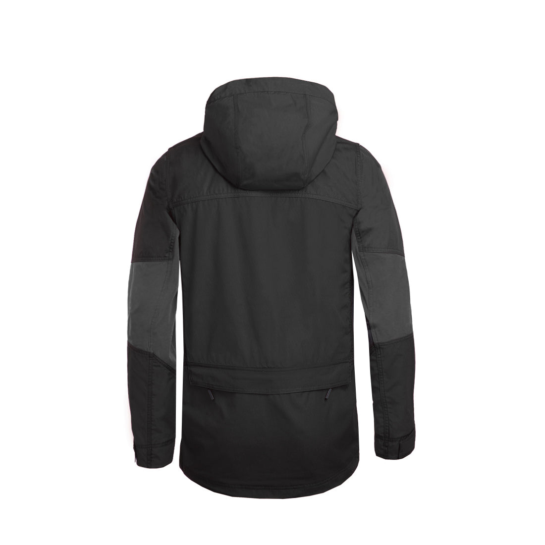 Arrak Women's Hybrid Jacket Black Back with multiple pockets, windproof, perfect for dog walks