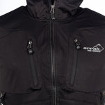 Arrak Women's Acadia Softshell Vest Black chest breathable, waterproof, with multiple pockets, perfect for dog training