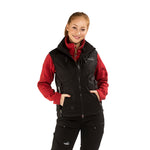 Arrak Women's Acadia Softshell Vest Black model breathable, waterproof, with multiple pockets, perfect for dog training