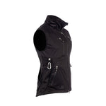 Arrak Women's Acadia Softshell Vest Black side breathable, waterproof, with multiple pockets, perfect for dog training