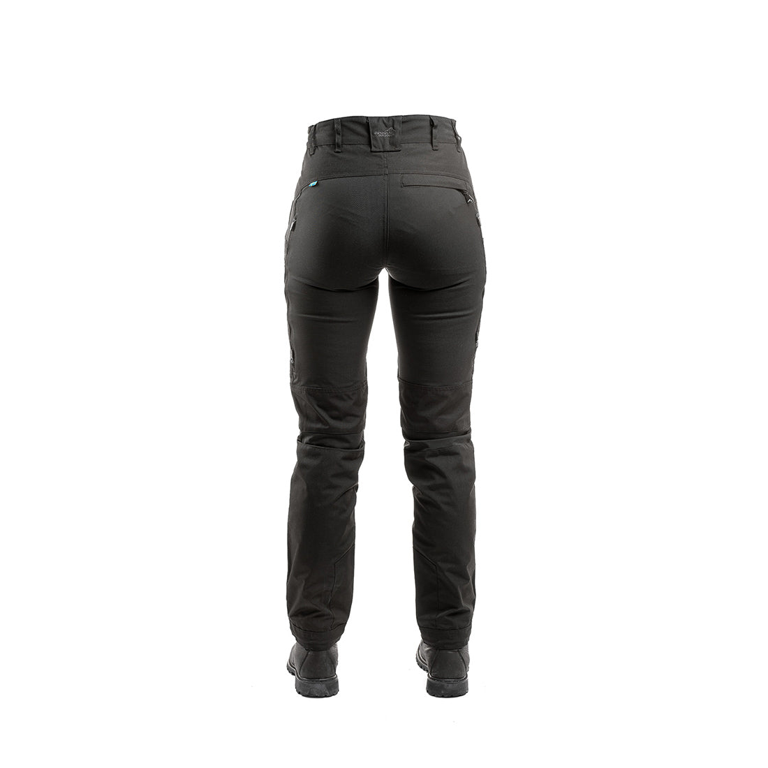 Arrak Women's Active Stretch Trousers Black back durable, stretchy, with multiple pockets, water repellent.