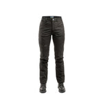 Arrak Women's Active Stretch Trousers Black front durable, stretchy, with multiple pockets, water repellent.