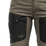 Arrak Women's Active Stretch Trousers Brown detail pocket durable, stretchy, with multiple pockets, water repellent.