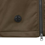 Arrak Women's Akka Softshell Jacket Brown Detail with multiple pockets, water repellent for dog walking