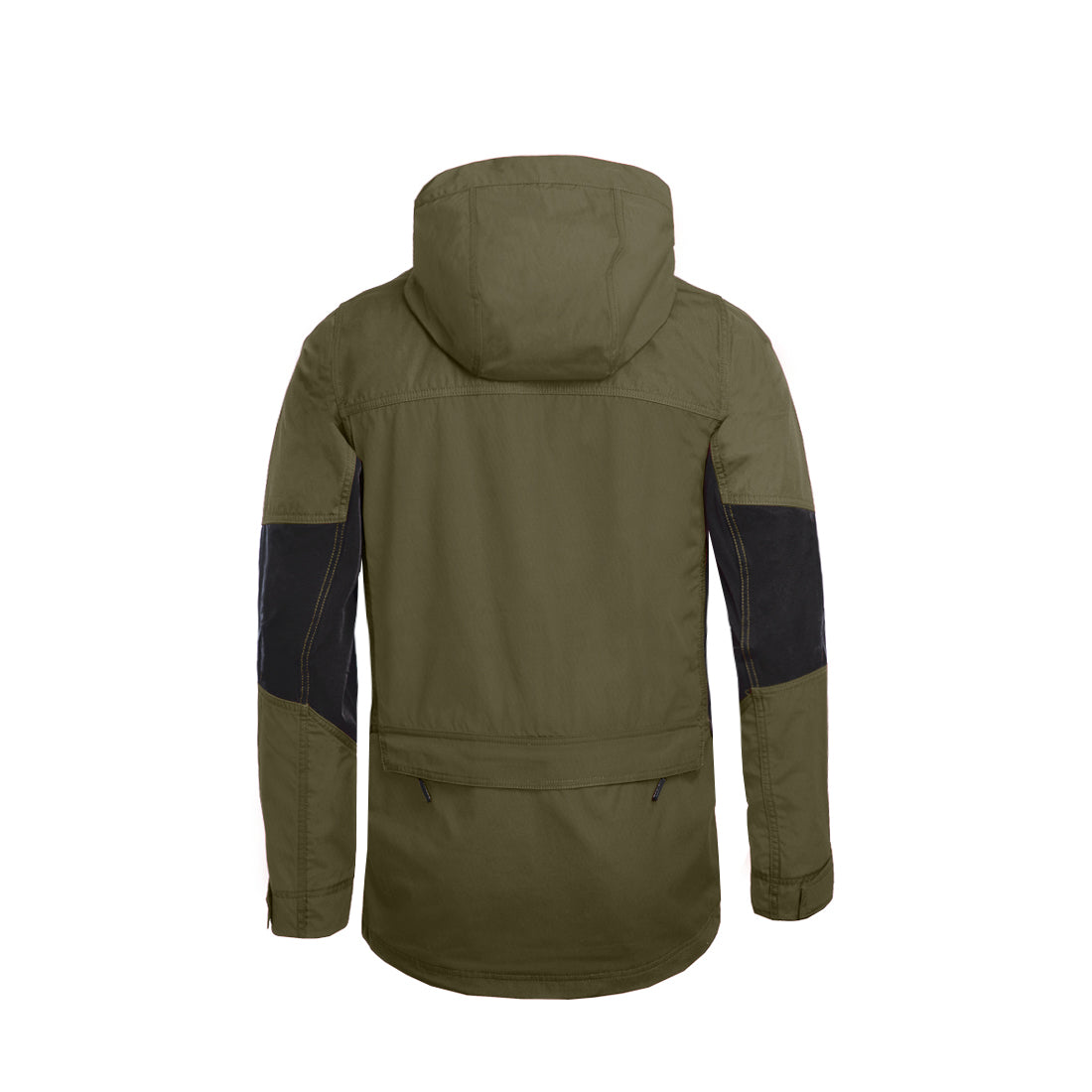 Arrak Women's Hybrid Jacket Olive Back with multiple pockets, windproof, perfect for dog walks