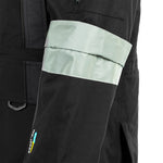 Arrak Women's Original Jacket Black Arm reflective, waterproof for the outdoor dog owner