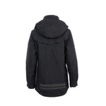 Arrak Women's Original Jacket Black Back with multiple pockets, waterproof for the outdoor dog owner