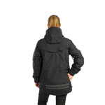 Arrak Women's Original Jacket Black Back Pocket, waterproof for the outdoor dog owner