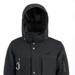 Arrak Women's Original Jacket Black Hooded with multiple pockets, waterproof for the outdoor dog owner