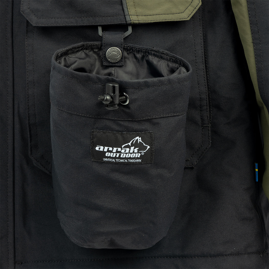 Arrak Women's Original Jacket Olive Arm reflective, waterproof for the outdoor dog owner