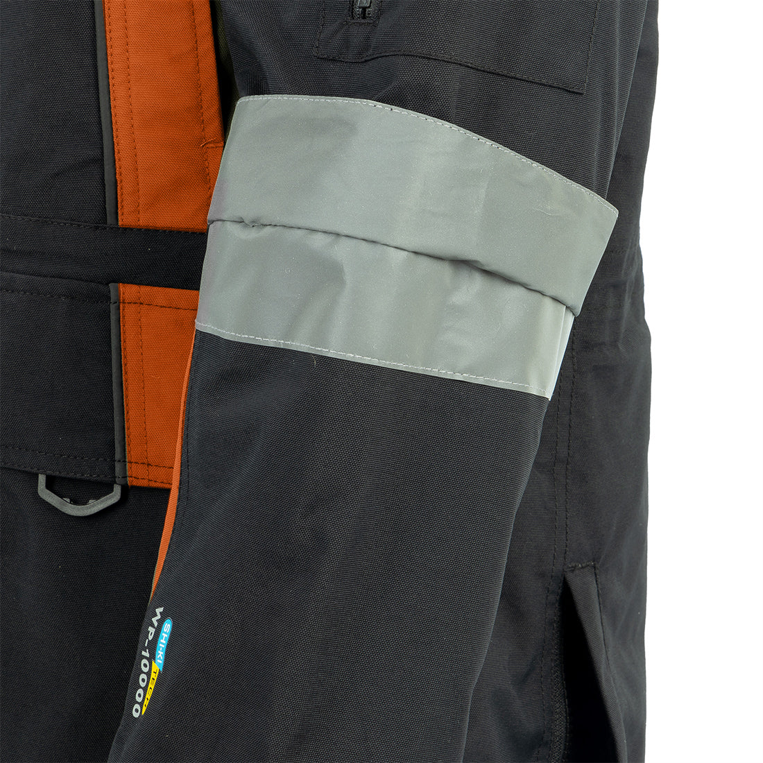 Arrak Women's Original Jacket Orange Gray Arm reflective, waterproof for the outdoor dog owner