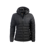Arrak Women's Warmy Jacket Black Front with multiple pockets, windproof, thermal, lightweight, perfect to keep you warm on dog walks