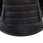 Arrak Women's Warmy Jacket Black back pocket with multiple pockets, windproof, thermal, lightweight, perfect to keep you warm on dog walks