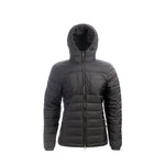 Arrak Women's Warmy Jacket Black hooded with multiple pockets, windproof, thermal, lightweight, perfect to keep you warm on dog walks