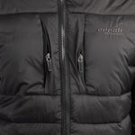 Arrak Women's Warmy Jacket Black pocket detail with multiple pockets, windproof, thermal, lightweight, perfect to keep you warm on dog walks
