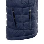 Arrak Women's Warmy Jacket Navy pockets detail with multiple pockets, windproof, thermal, lightweight, perfect to keep you warm on dog walks