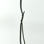 Black Leather Leash 10mm handle