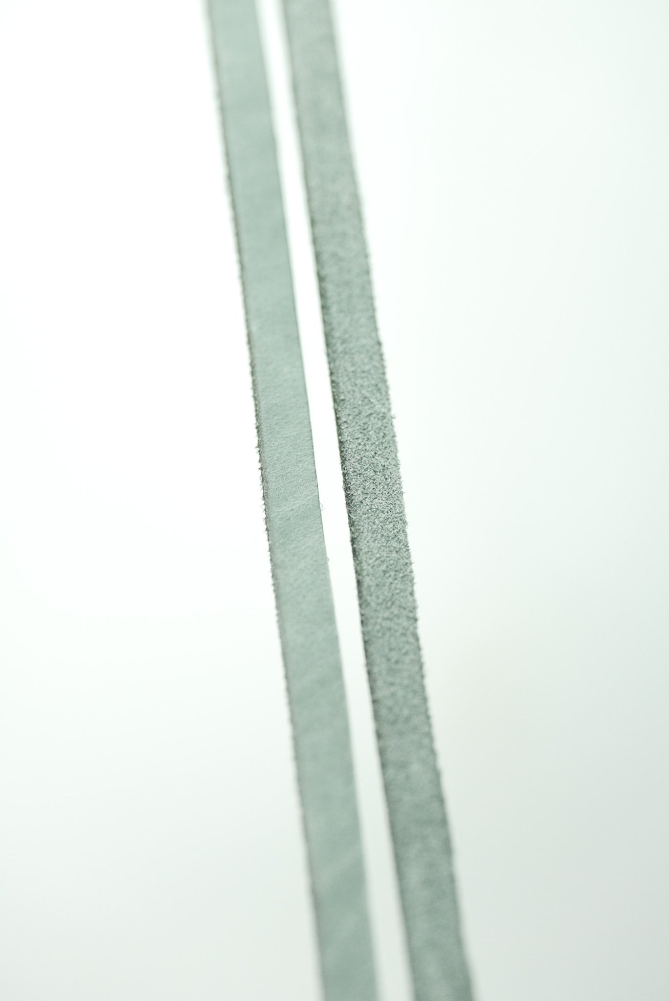 Grey Leather Leash 10mm