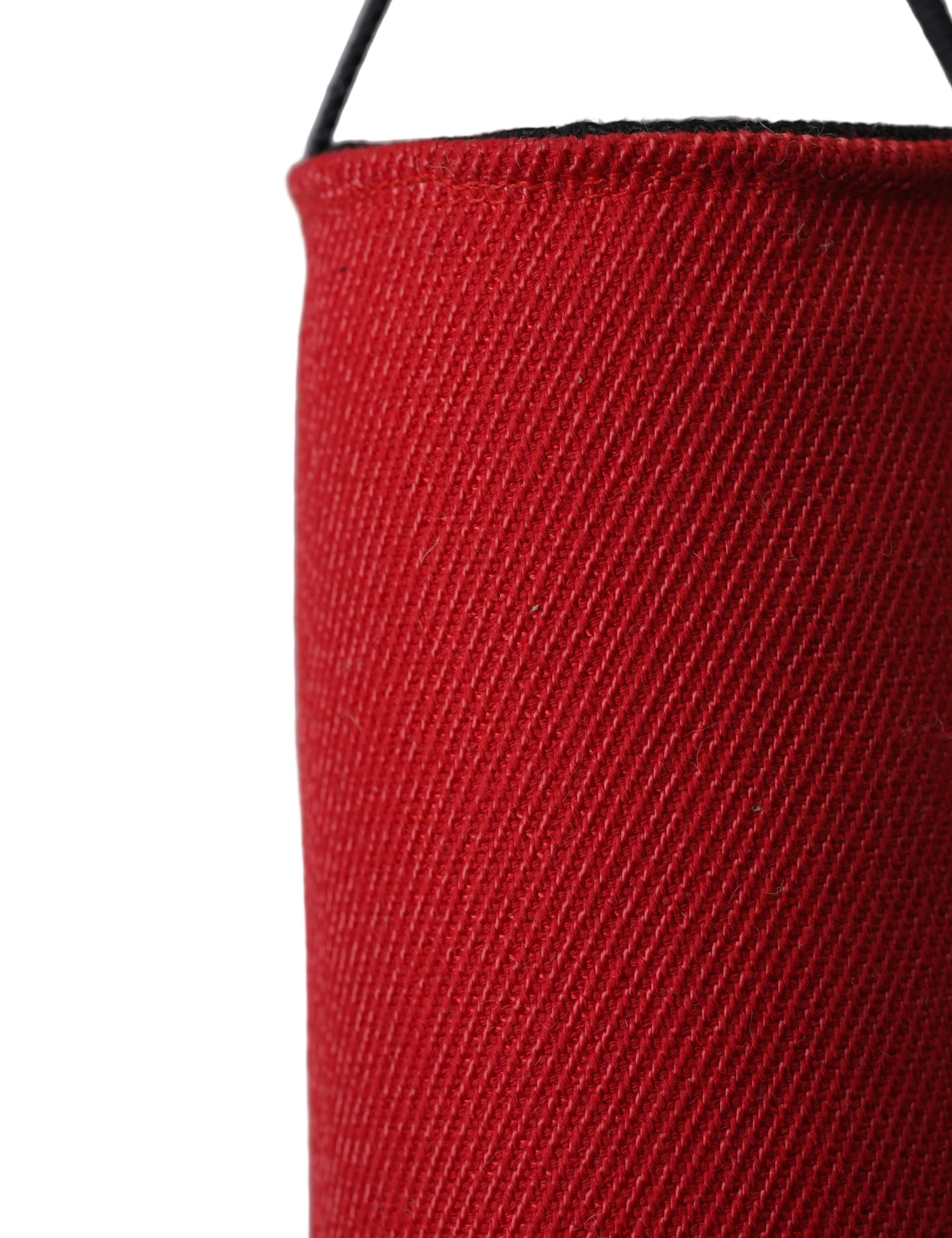 Hans Verbruggen Dog Training Nylon Bite Roll with Handles Red