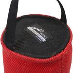 Hans Verbruggen Dog Training Nylon Bite Roll with Handles Red