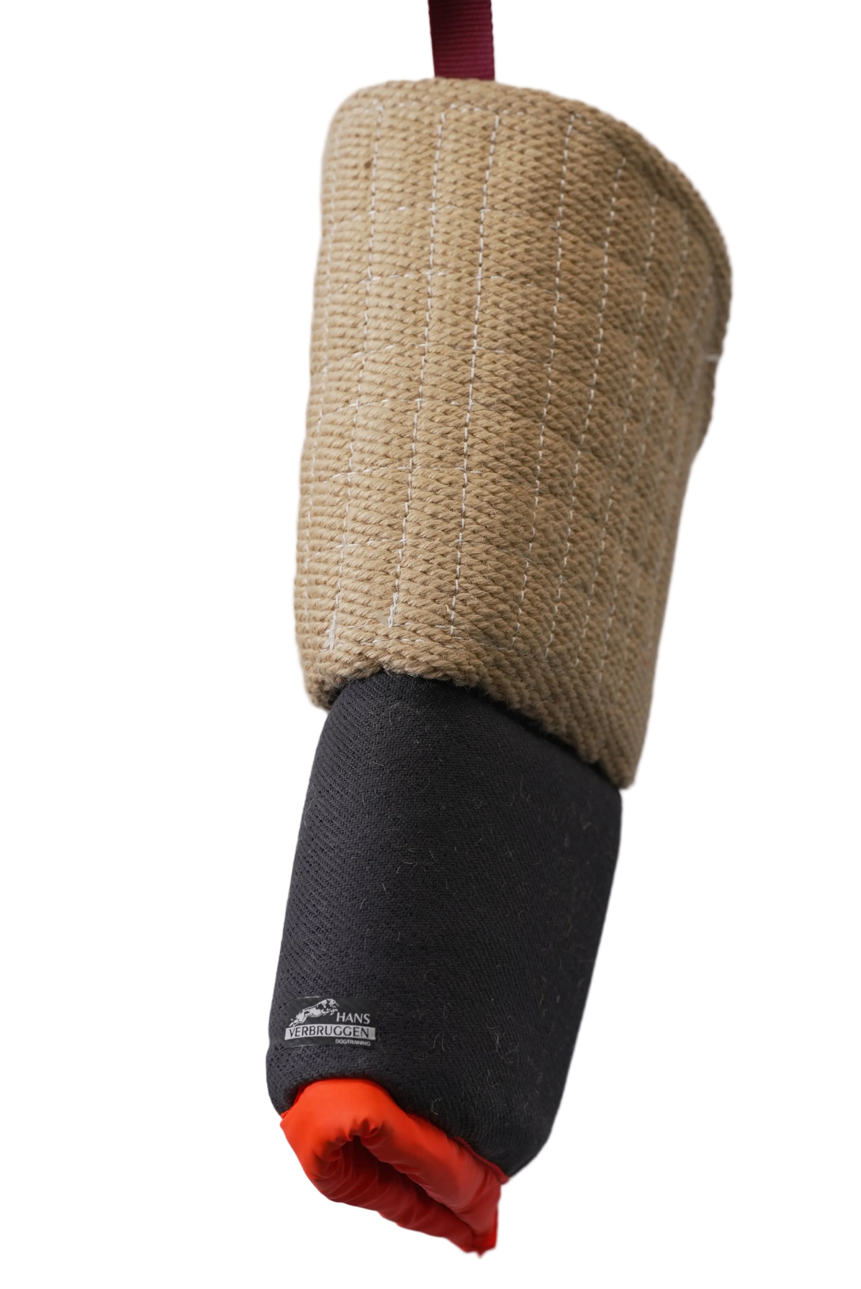 Hans Verbruggen dog training bicep sleeve jute cover nylon sleeve for protection training