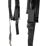 Karlie Flamingo Canicross Jogging Lead with Waist Belt Black material