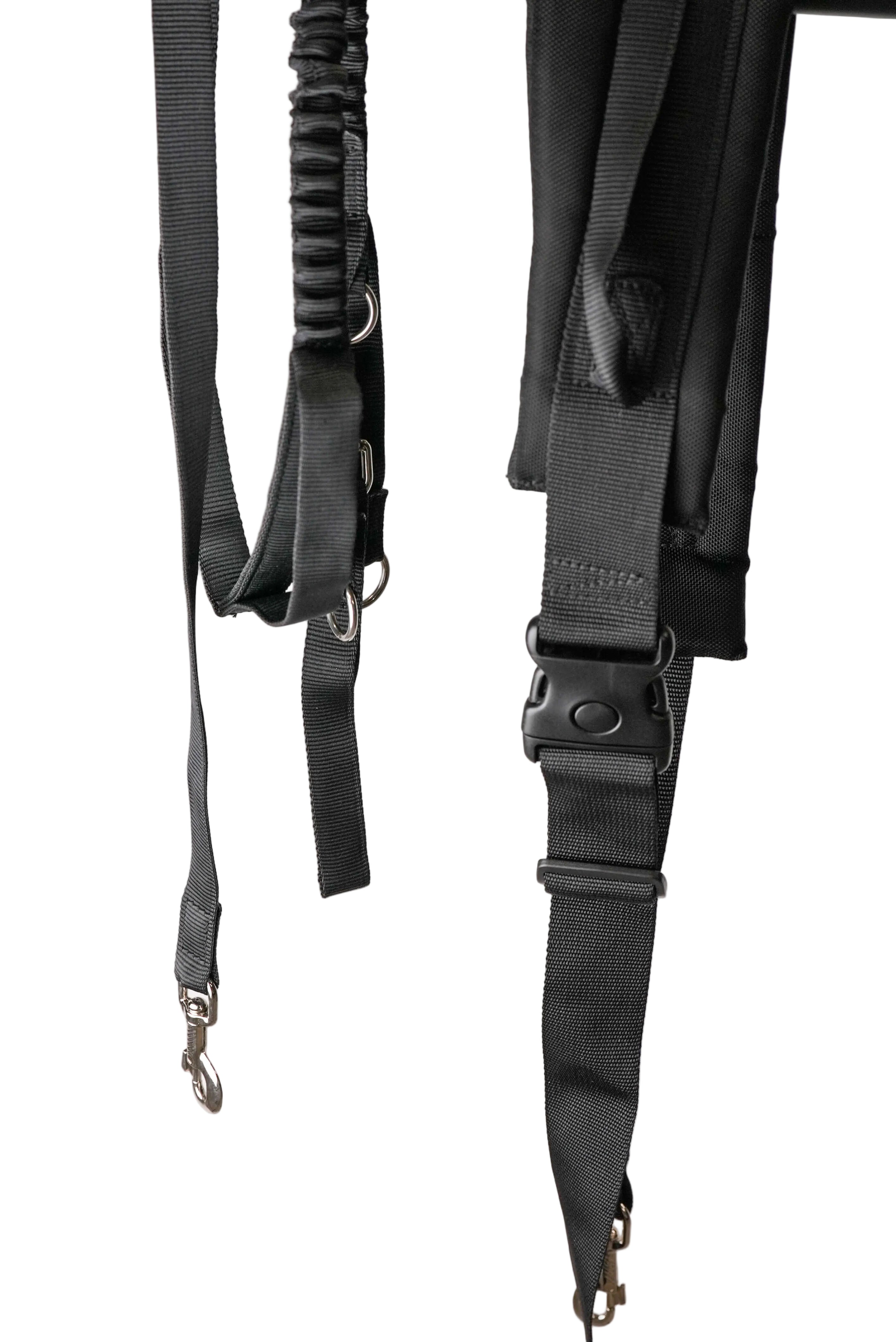 Karlie Flamingo Canicross Jogging Lead with Waist Belt Black material