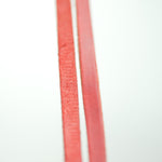 Red Leather Leash 10mm