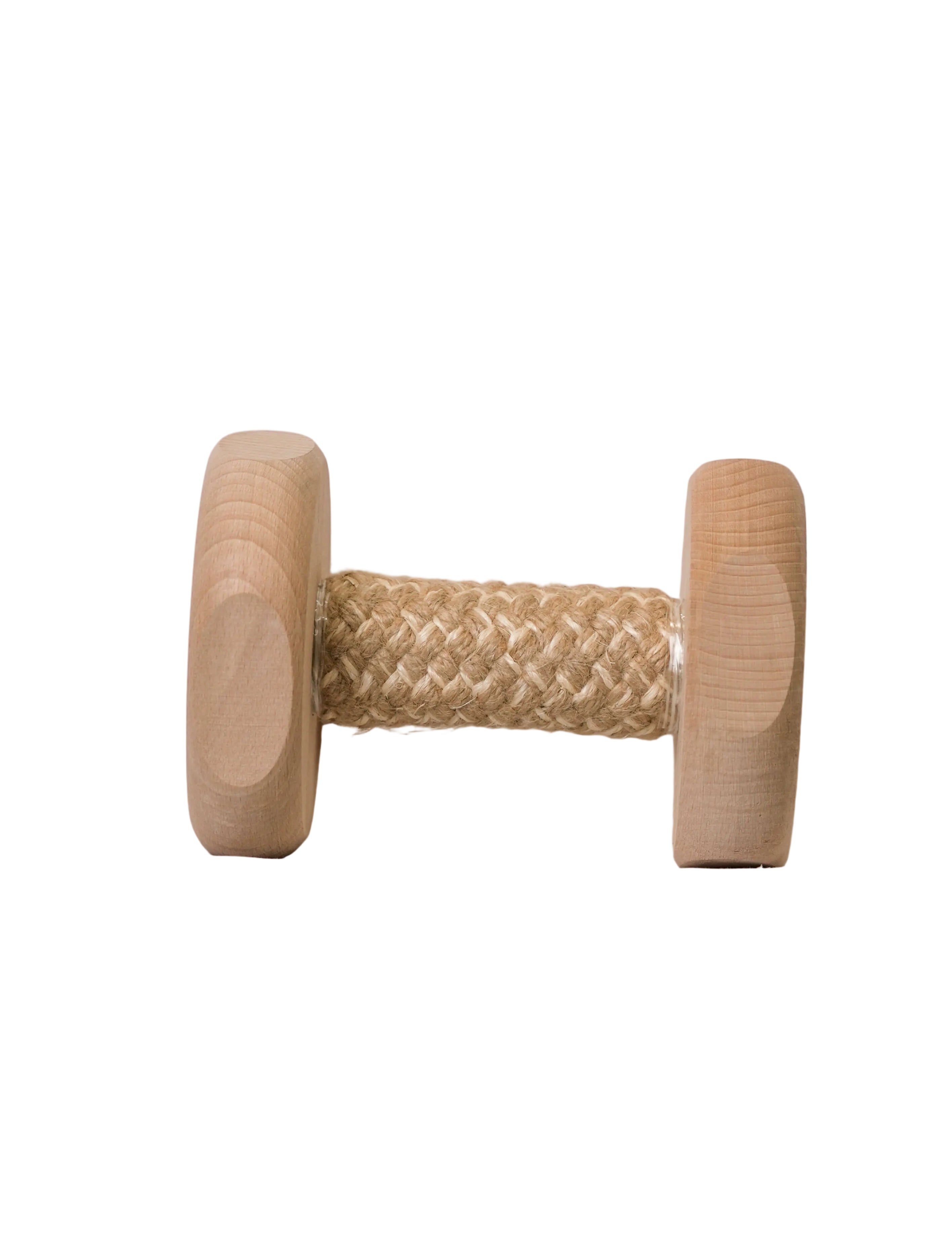 Schweikert 650g Dumbbell with Jute Bridge front