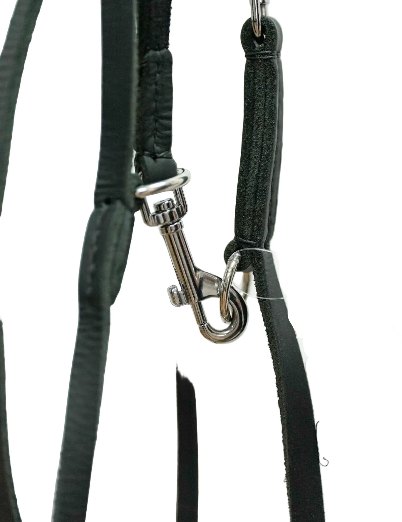 Schweikert Adjustable Leather Lead with Ring material