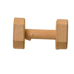 Schweikert Adjustable Wooden Dumbbell front profile