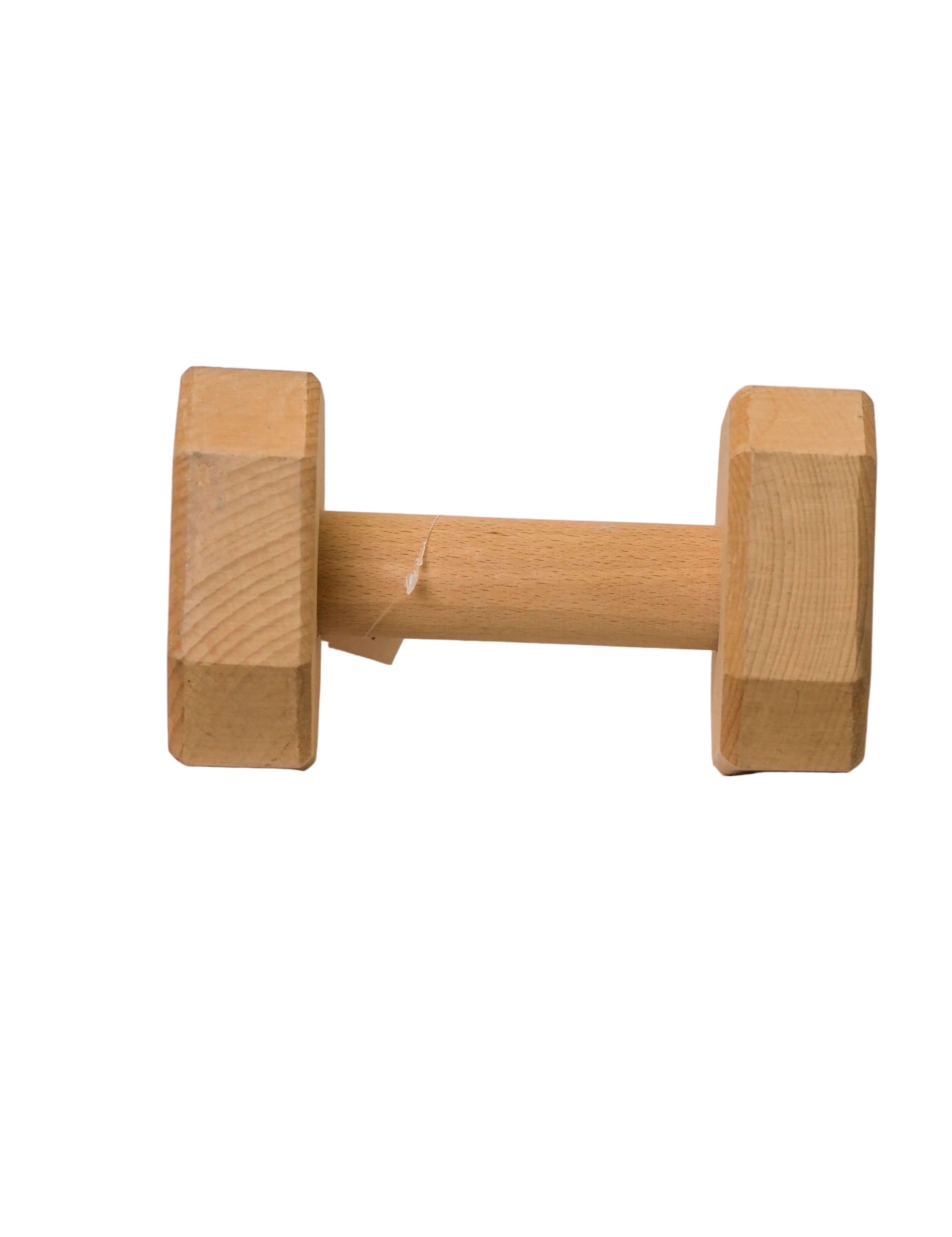 Schweikert Adjustable Wooden Dumbbell front profile
