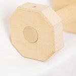 Schweikert Adjustable Wooden Dumbbell sturd wooden build