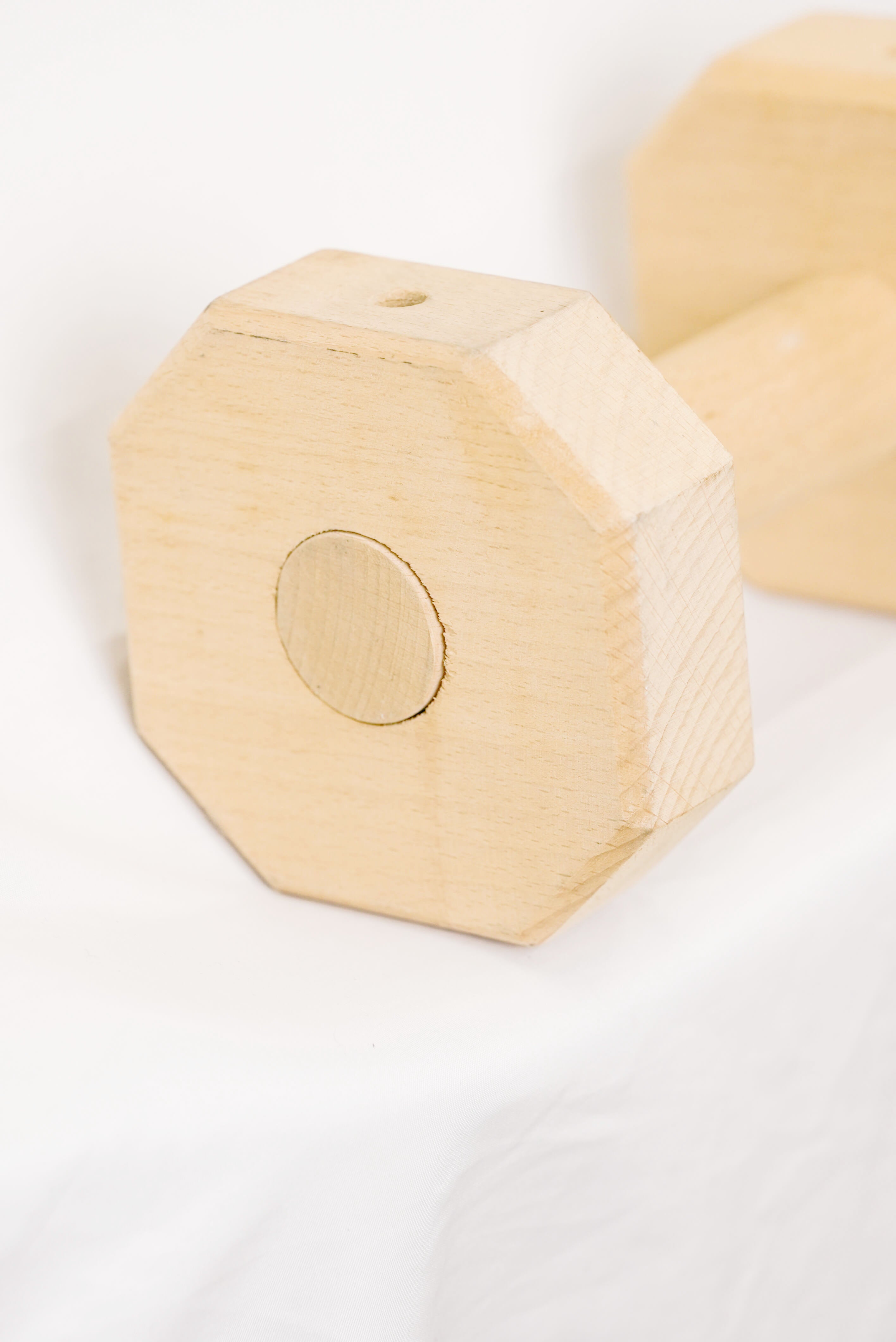 Schweikert Adjustable Wooden Dumbbell sturd wooden build