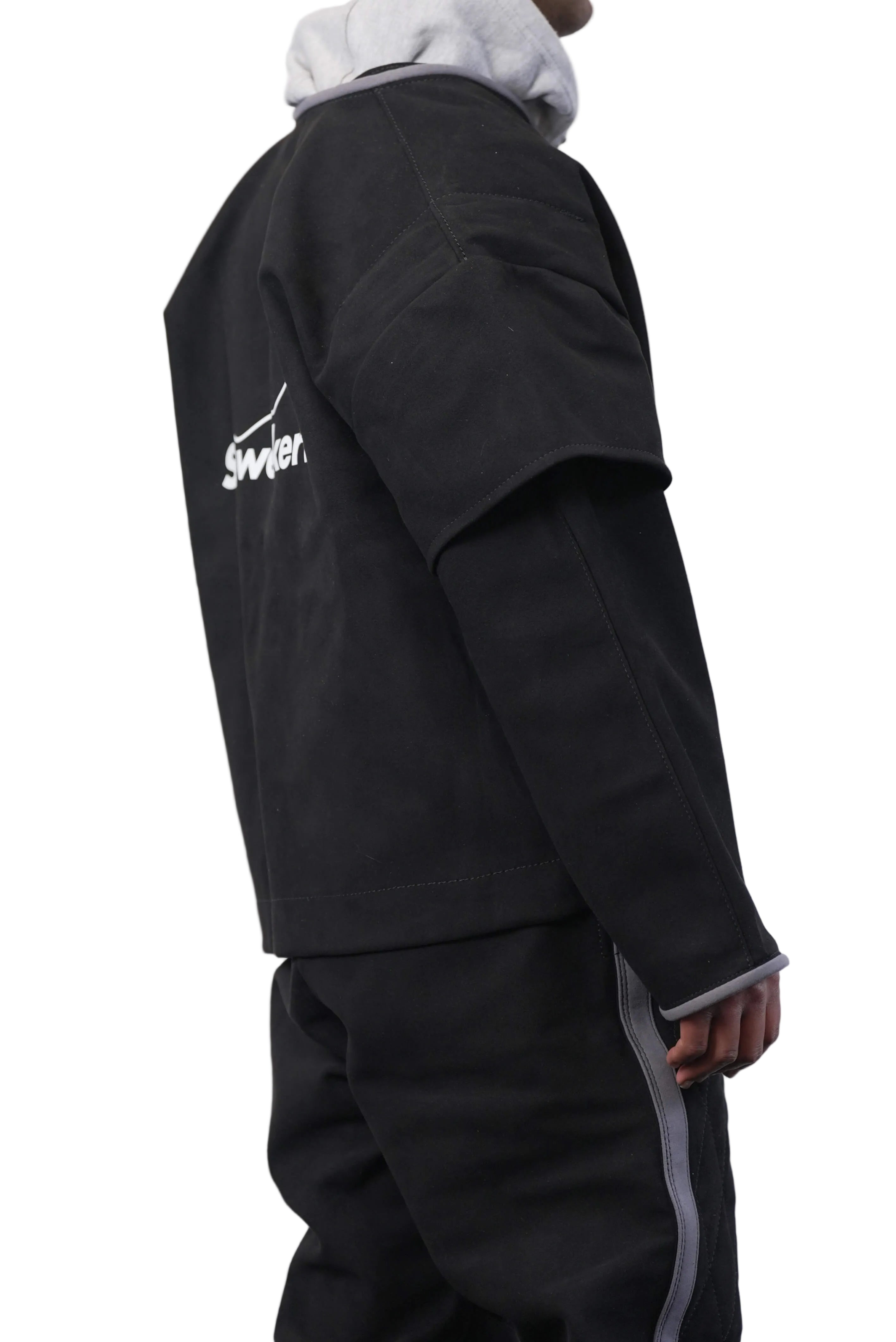 Schweikert Aero Protection Jacket  black gray alternate side