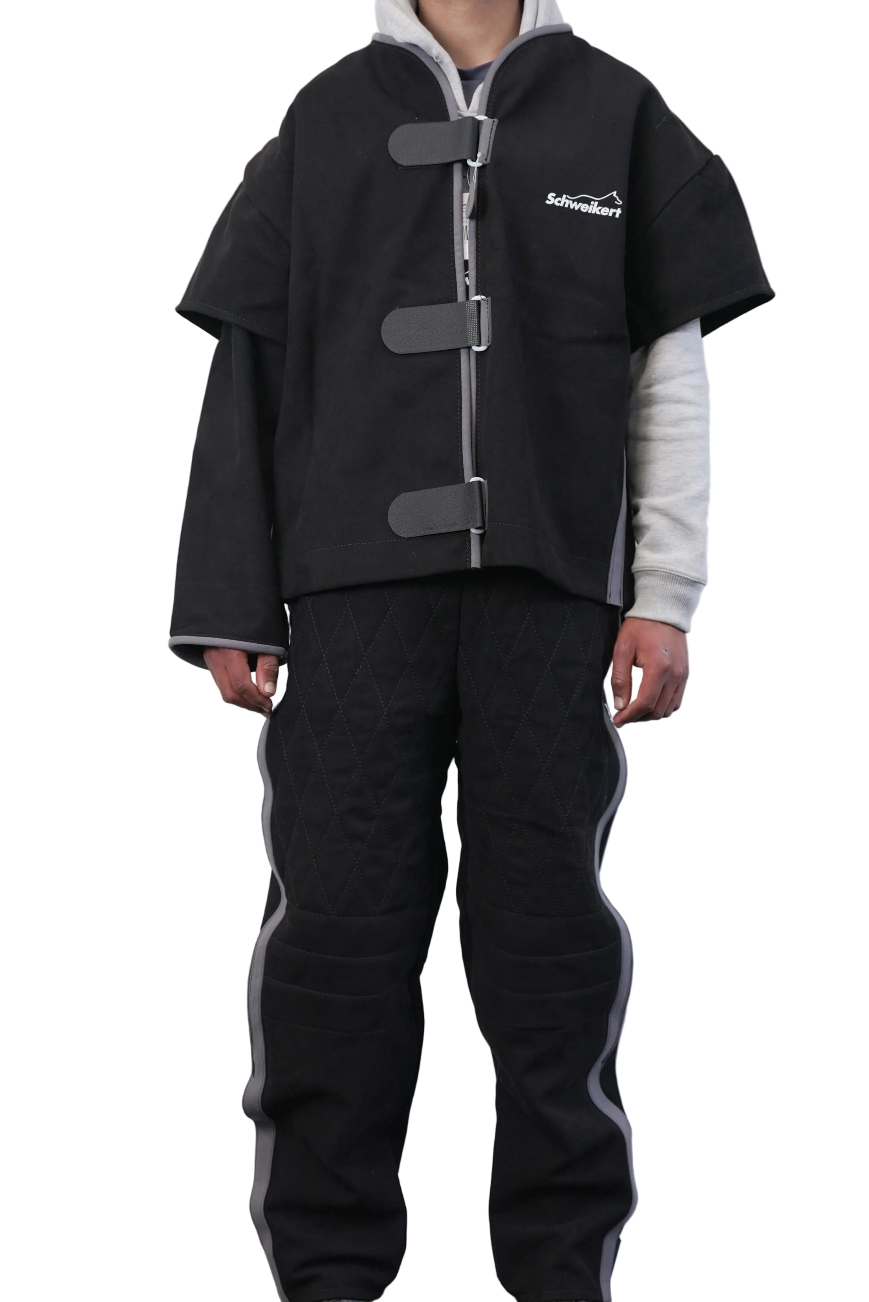 Schweikert Aero Protection Jacket  black gray front