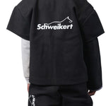 Schweikert Aero Protection Jacket black gray rear