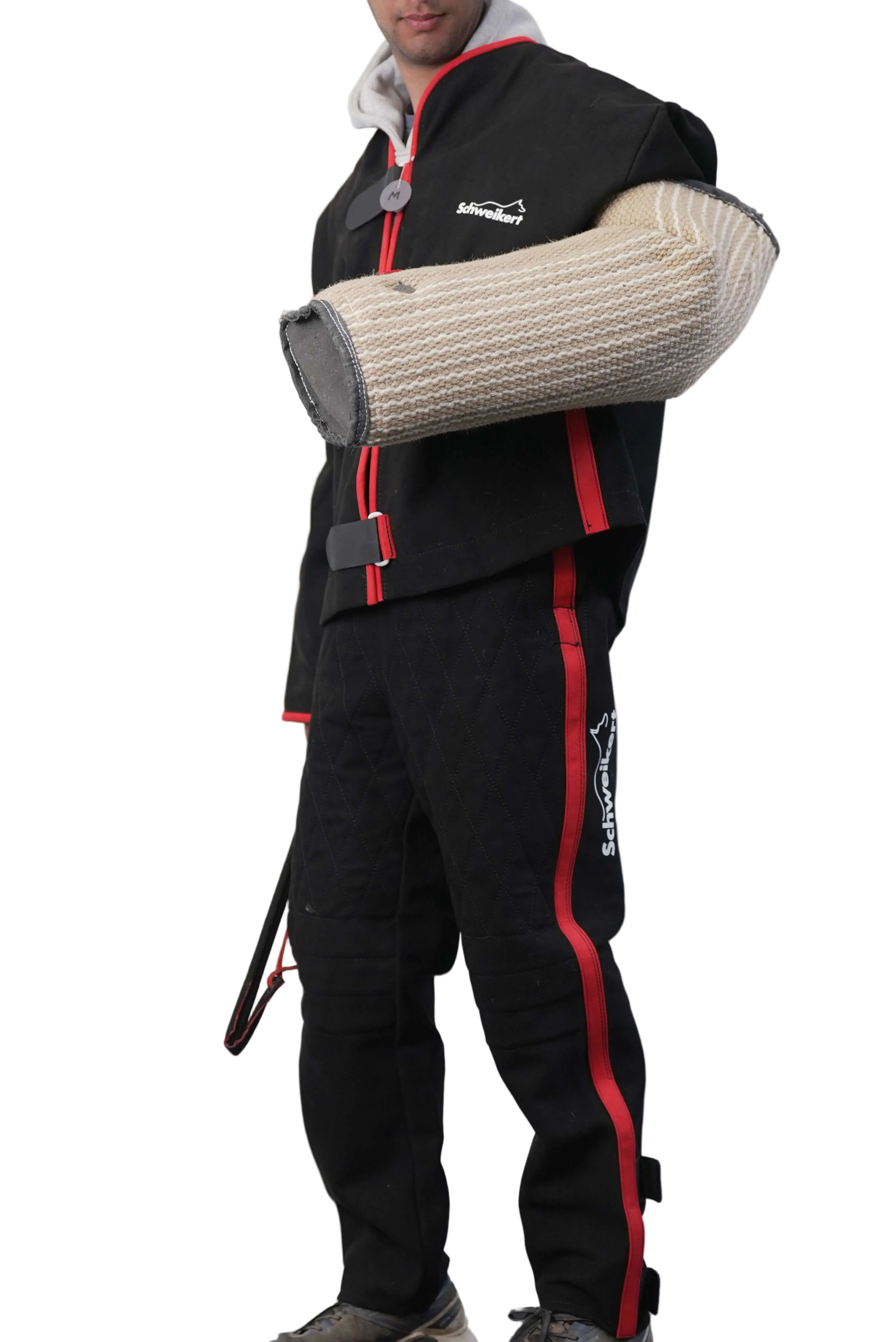 Schweikert Aero Protection Jacket black red alternate side