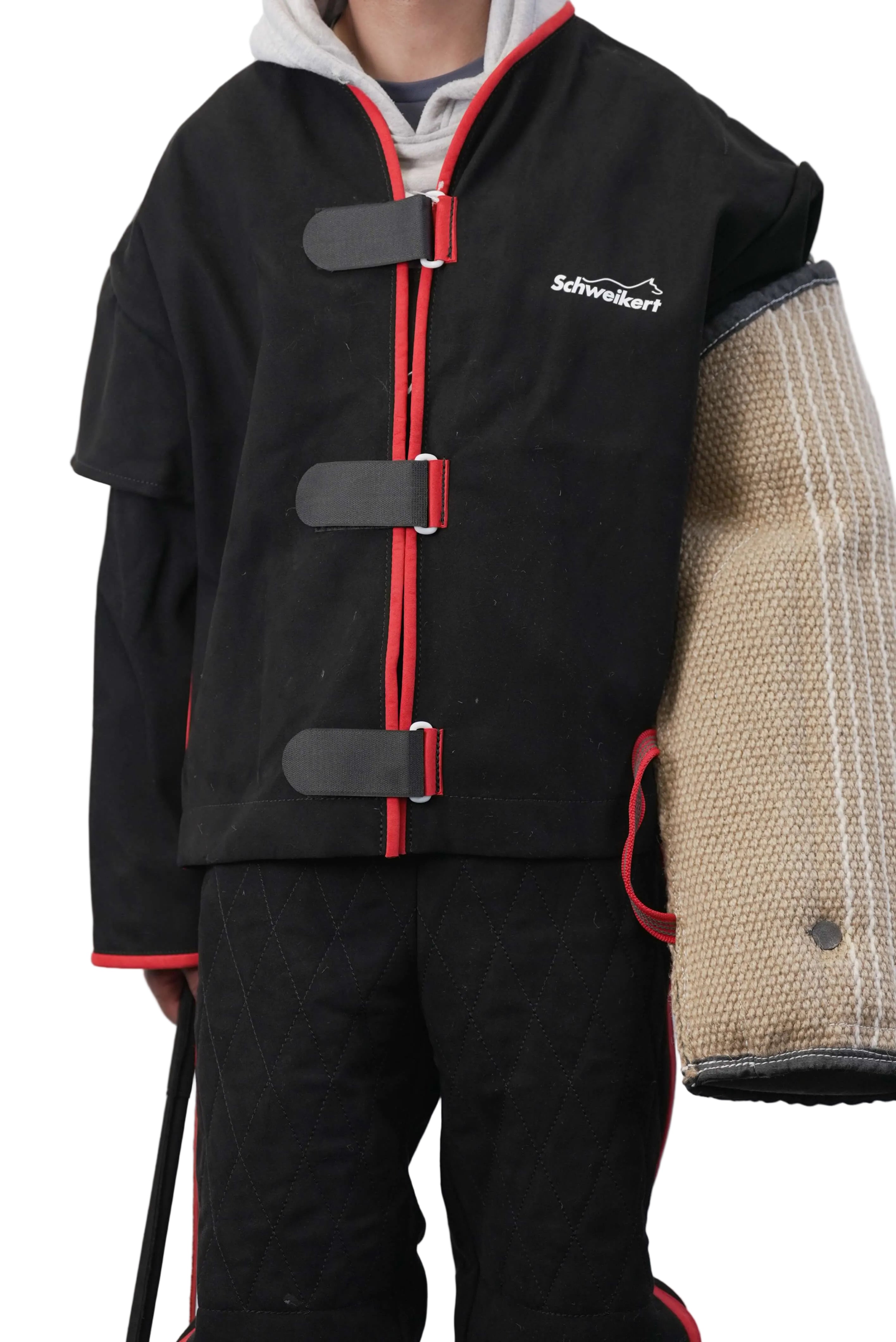 Schweikert Aero Protection Jacket black red front