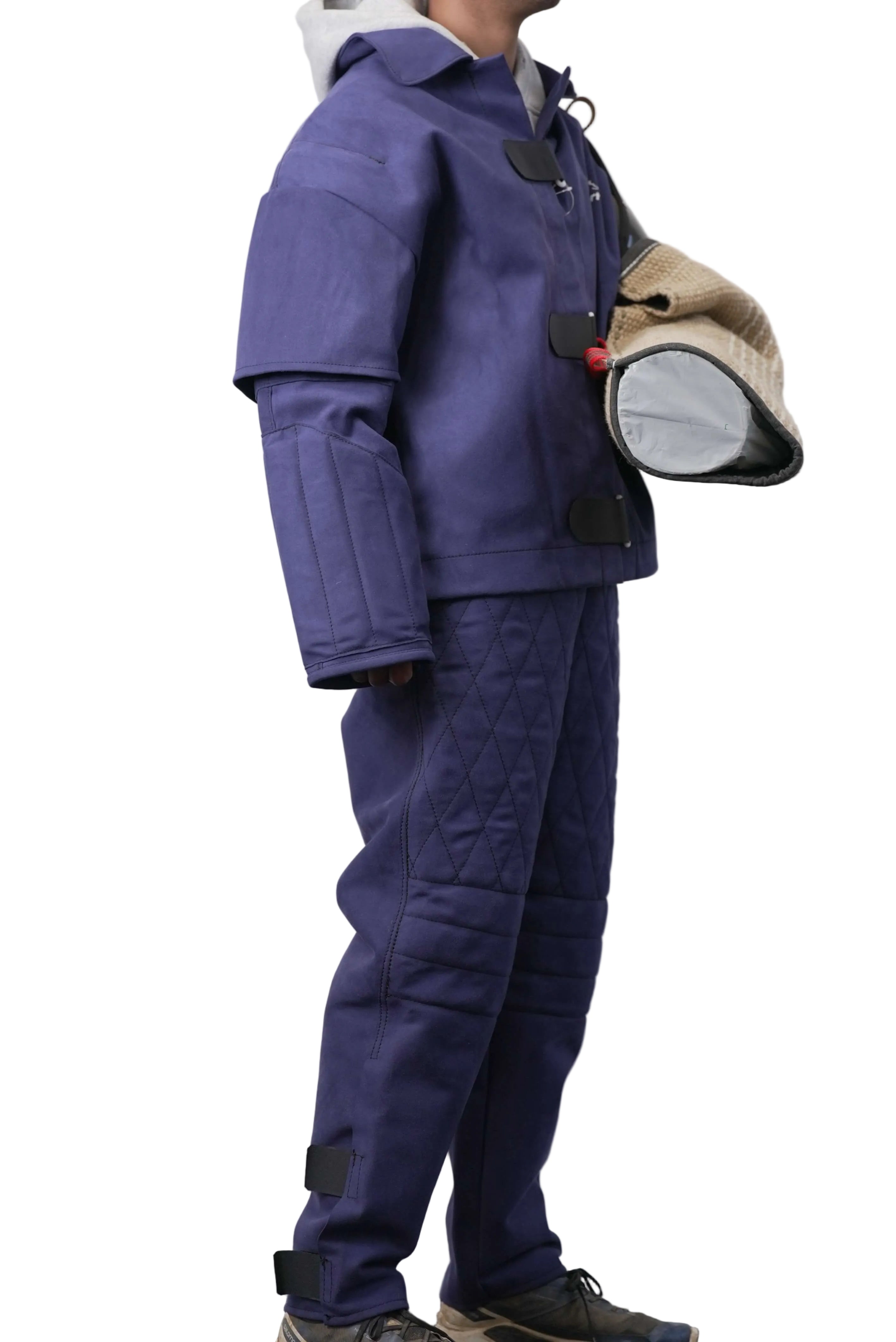 Schweikert Aero Protection Jacket blue side