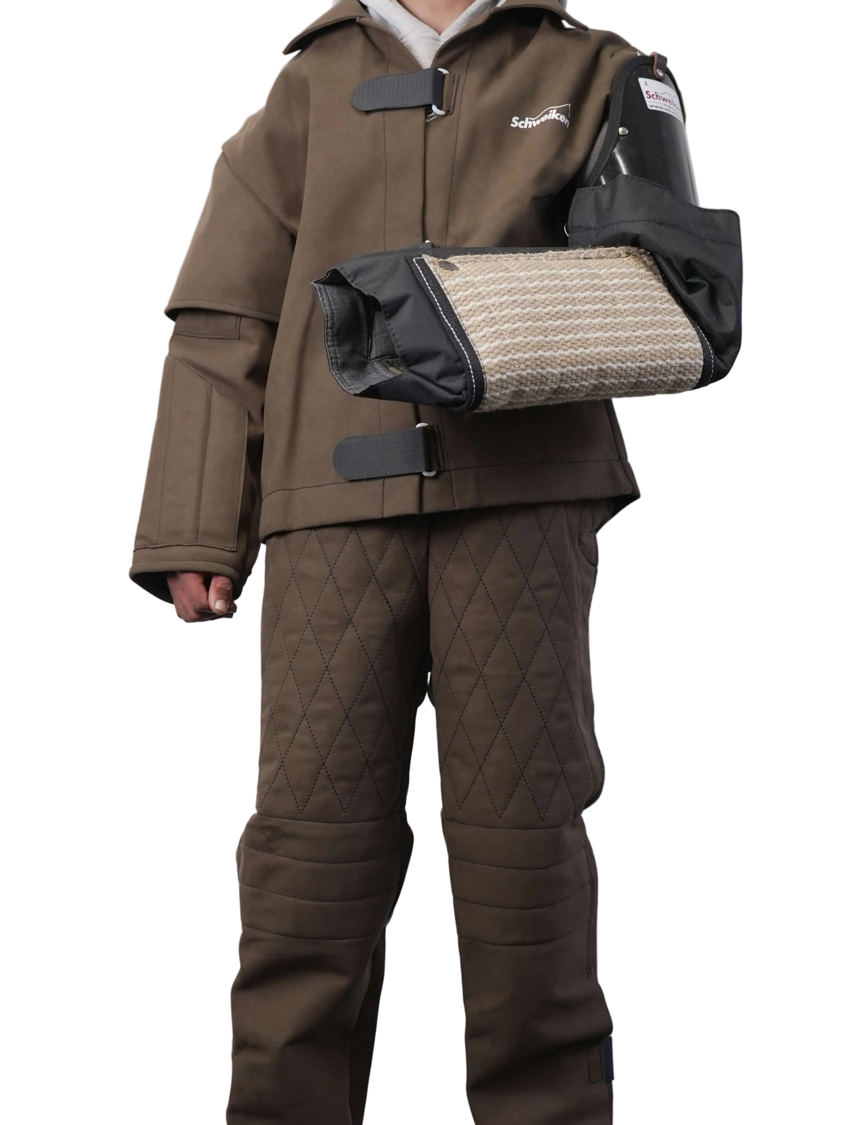 Schweikert Aero Protection Jacket front brown