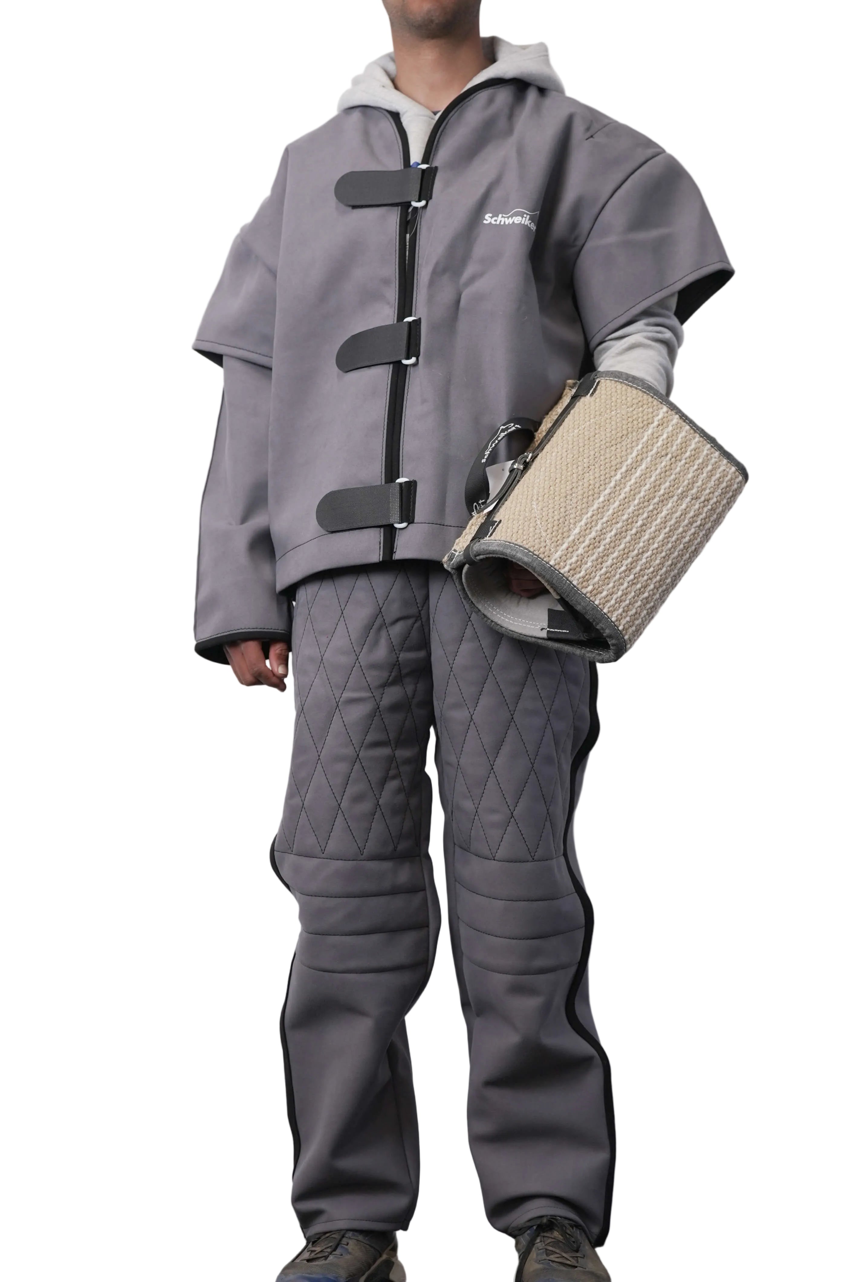 Schweikert Aero Protection Jacket gray black front